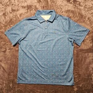 Vineyard Vines NWT Men's XL Performance Golf Polo "Good Vibes"